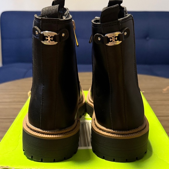 Sam Edelman Black Laguna Chelsea Ankle Boots size 5 Youth girl - Picture 6 of 11